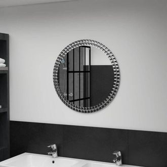 vidaXL Specchio da Parete 60 cm in Vetro Temperato - Vidaxl