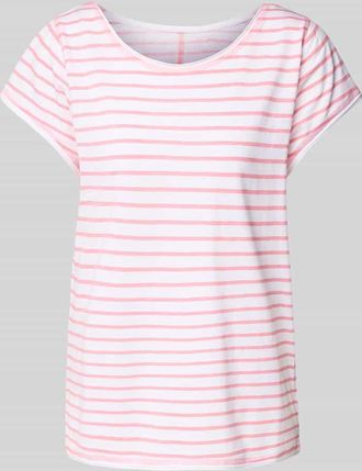 Christian Berg T-Shirt mit Kappärmeln in Pink, Größe XS