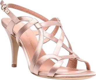 Ferragamo Gal 85Mm Leather Sandal