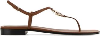 Gucci Brown Ankle Strap Sandals