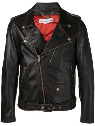 Golden Goose Giacca biker - Marrone