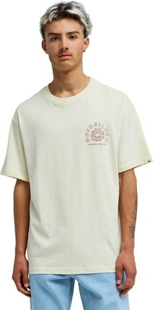 Quiksilver T-Shirt QUIKSILVER Curve Palm, Herren, Gr. XXL, bone wei&szlig;, Obermaterial: 80% Walkfrottier, 20% Hanf;, Shirts T-Shirt