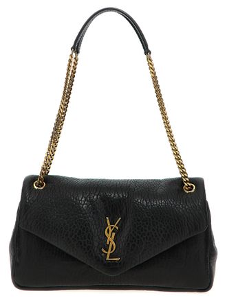 Saint Laurent Womens Calypso Medium Shoulder Bag