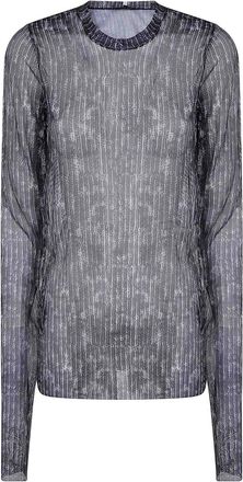 Maria Calderara Loose T-Shirtgraphic Pattern Small Bi
