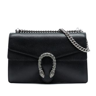 Gucci Tweedekans Kleine Leren Dionysus Schoudertas