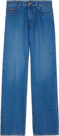 Tod's Jeans con applicazione - Blu