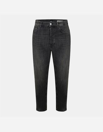 HUGO BOSS Mens Five Pocket Slim Fit Jeans - Grey - Size: 36W xl