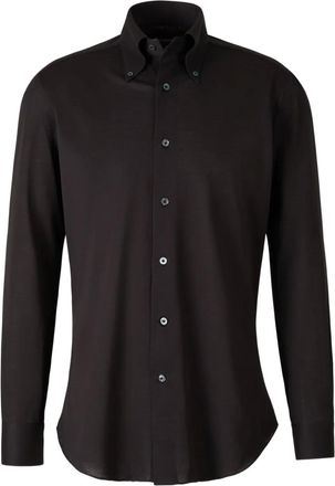 Fray Camicia con abbottonatura - Nero