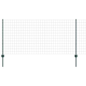 Berkfield Home Garden Fence Set Set of 2 Green Steel 25 x 1 m Durable