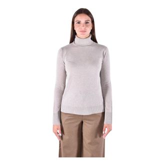 Max Mara Jersey de Cuello Alto Allegra - Knitwear - Mujer - Beige - XS