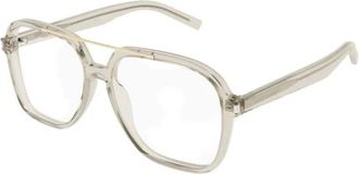 Saint Laurent Optisch Montuur - Dames - Accessoires - Grijs - Maat: 58 MM