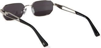 Ana Hickmann Womens Sunglasses Silver-Black Metal