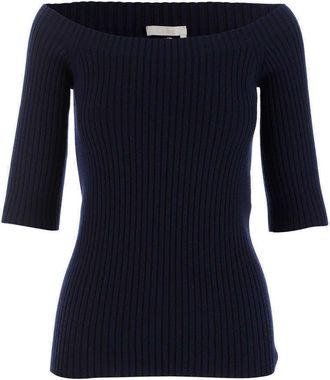 Chloé Ribbed Knit Top