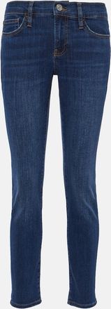 Frame Denim Le Garcon mid-rise straight jeans