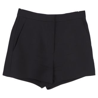 Valentino Valentino Garavani getailleerde minishorts van zwarte wol