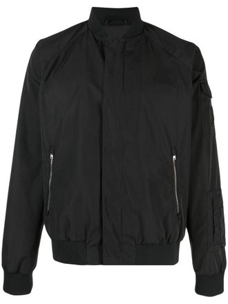 Herno Bomberjack met logopatch - Zwart