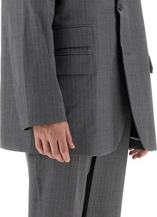 Helmut Lang Virgin Wool Jacket - Gray