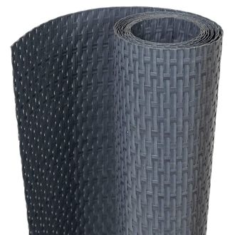 vidaXL Toldo Para Balc&oacute;n Rat&aacute;n Sint&eacute;tico Gris Antracita 600x100 Cm Vidaxl