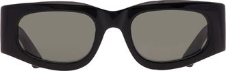 Gucci Grey Rectangular Ladies Sunglasses GG1664S 005 51