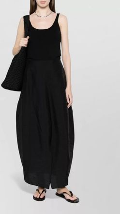 Toteme silk parachute skirt featuring side pockets