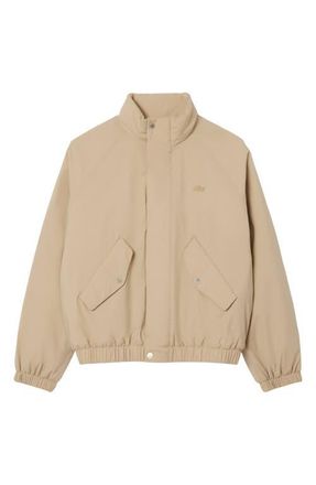 Lacoste Water Repellent Insulated Bomber Jacket in 02S Viennese at Nordstrom, Size 50 Us