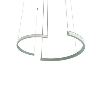 Lumicom Half Lampara De Techo Lineal X2 Monocolor Mate