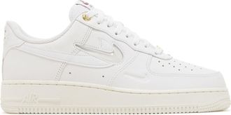 Nike Air Force 1 Low 07 PRM Mens Trainers Sneakers Leather Shoes DQ7664 (White/Sail/Team Red/White 100) UK13 (EU48.5)