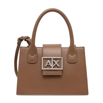 A|X Armani Exchange Bolso Tote - Bags - Mujer - Marr&oacute;n - ONE SIZE
