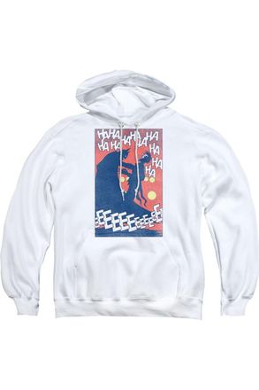 Gildan Batman Punchline Adult Pull Over Hoodie / Hooded Sweatshirt