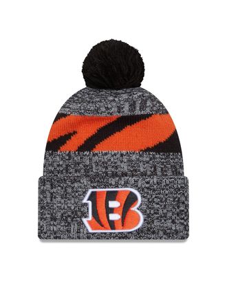New Era Cincinnati Bengals NFL 2023 Sideline Sport Knit OTC Black Orange Beanie