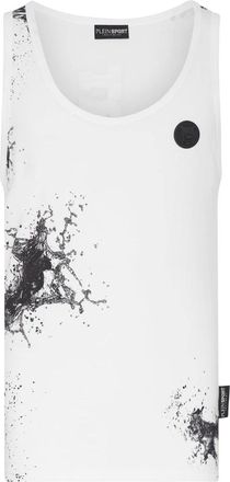 Plein Sport Heren, Tops, Wit, Maat: XL
