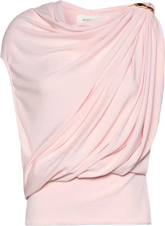 Sportmax Overhemden, Dames, Roze, S, Lacuna Mouwloze Blouse