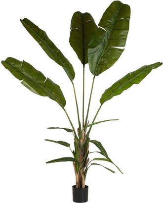 Adda Home Adda Home - Planta Artificial Palma Del Viajero Con Maceta 90x90x250 Cm