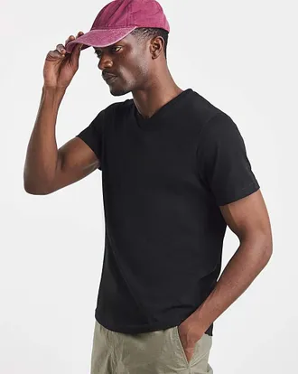 Jacamo Pure Cotton V-Neck T-Shirt