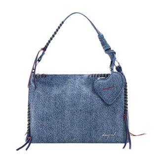 Desigual Shoulder Bags, female, Blue, Size: ONE SIZE Bag_Torio Leiri