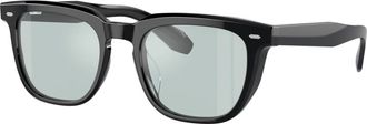 Oliver Peoples Sunglasses, unisex, Black, Size: 49 MM N.06 Sunglasses