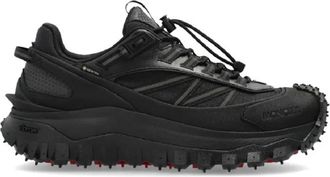 Moncler Heren, Schoenen, Zwart, Maat: 43 EU Leer