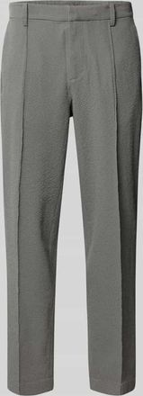 Calvin Klein Stoffhose mit französischen Eingrifftaschen in Stein, Größe 30