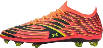 Under Armour Shadow Elite 4 FG Mach Electric Tangerine Arden Green High Vis Yellow 6006234-824
