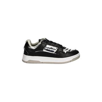 Karl Lagerfeld Schoenen, Heren, Zwart, 44 EU, Leer, Krew Sneakers