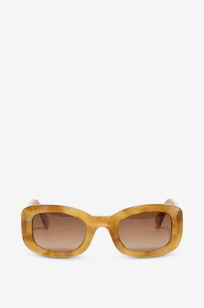 Viu Rechteckige Acetat-Sonnenbrille The Posh