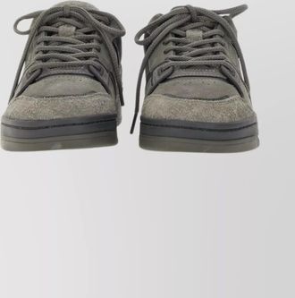 Axel Arigato suede panel sneakers rubber sole