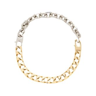Plan C Plan C, Accessoires, Dames, Geel, ONE Size, Dubbele Ketting Halsketting