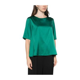 Max Mara Dames, Blouses & Shirts, Groen, Maat: M