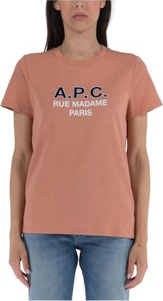 A.P.C. Mujer, Camisetas, Naranja, Talla: XL