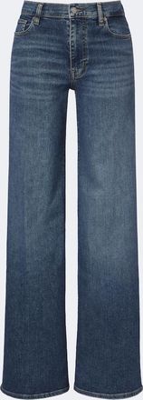 Frame Denim Palace faded wide-leg jeans