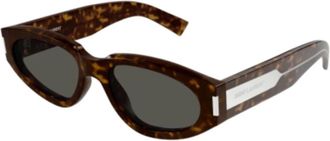 Saint Laurent Sunglasses, unisex, Brown, Size: 56 MM SL 618 Sunglasses