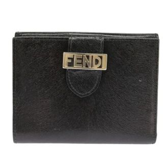 Fendi Pre-owned Wallets, female, Black, Size: ONE SIZE Pre-owned Vintage Wallet