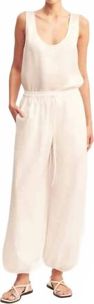 Shona Joy Campbell Harem Pants In Ivory