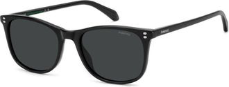 Polaroid PLD 4216/S/X Polarized 807/M9 Mens Sunglasses Black Size 55